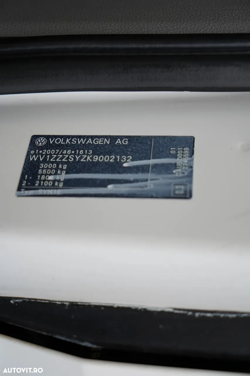 Volkswagen CRAFTER / 2.0 D / VAN TABĂ / GVW: 3500 KG / 2018 / IMPORTAT / DUPĂ CONTRACTUL DE SERVICE - 37