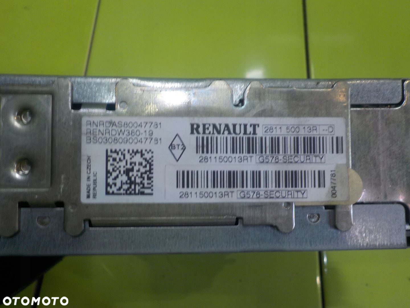 RENAULT LAGUNA III 1.5 DCI 08r KOMBI radio CD 281150013R - 3