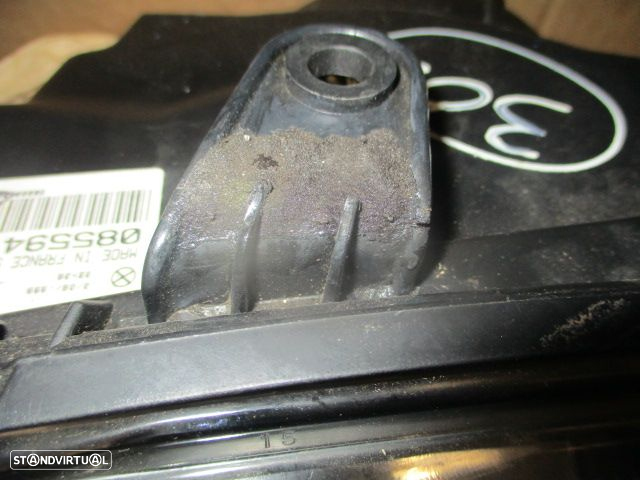 Farol 085594 PEUGEOT 306 1993 ESQ H4 VALEO   DANIFICADO - 3