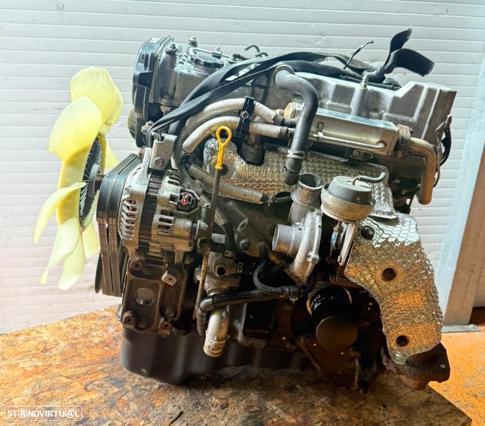 Motor Mazda BT-50 2.5 TDCi Ref: WLAE Ano 2007 - 2