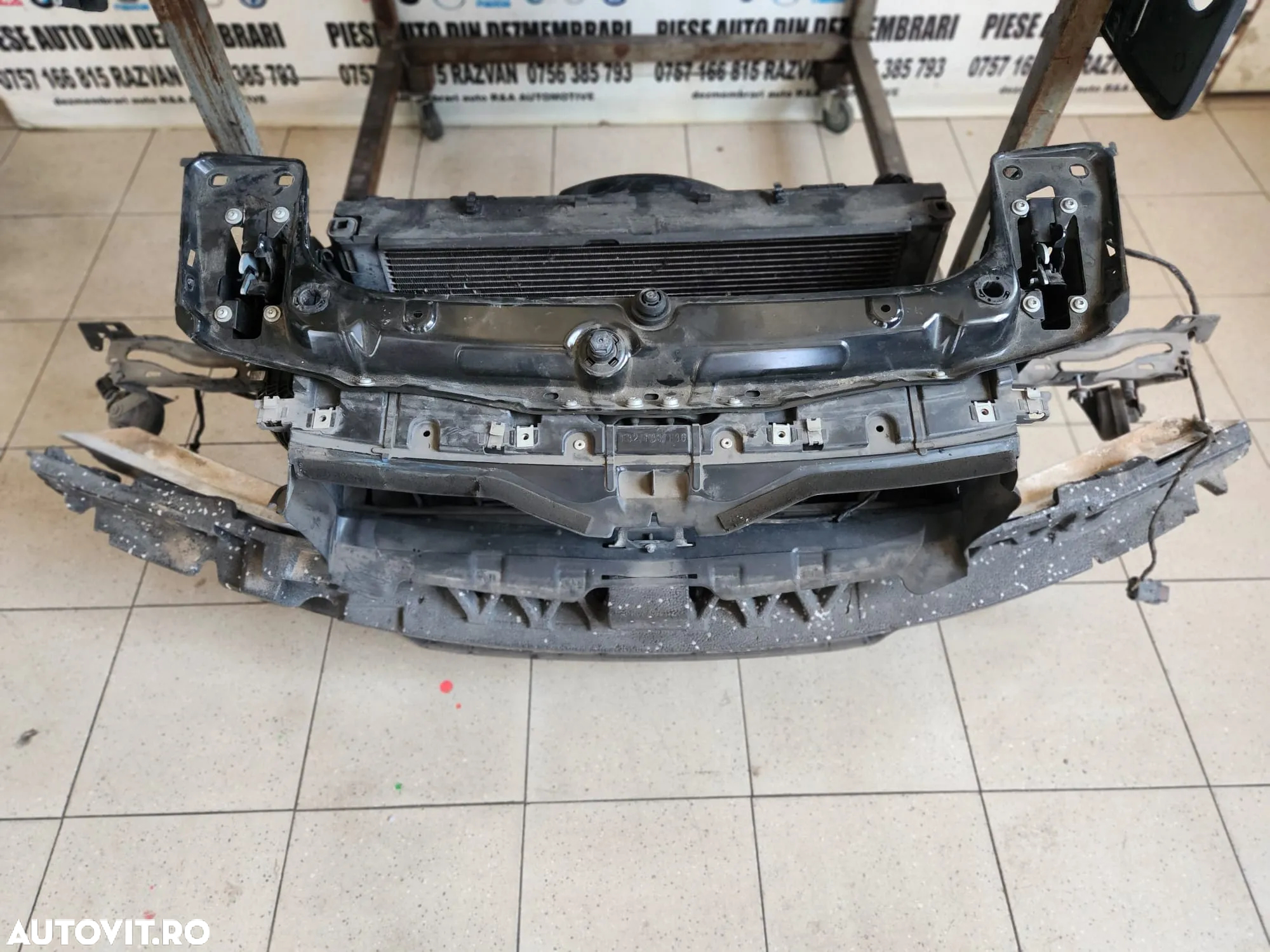 Trager Tragher Calandu Fata Complet Radiator Armatura GMV Bmw Seria 4 F32 F33 F34 N47 Automat - 3
