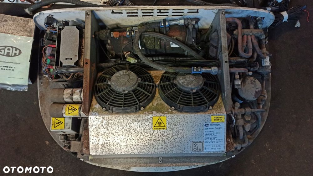agregat chłodniczy gah sr351i 12v chłodnia 230v postojowe r404a - 2