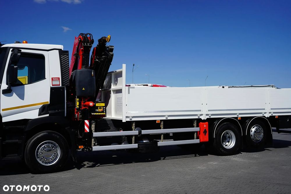 Renault C 430 / 6 X 2 / E 6 / SKRZYNIOWY + HDS / FASSI F 195 / ROTATOR / PILOT / DŁ. 8,05 M - 16