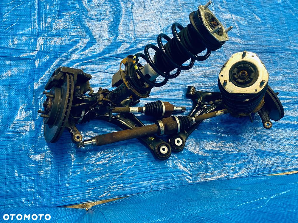 MCPHERSON ZAWIESZENIE ZWROTNICA LEWA PRAWA KOPYTO AMORTYZATOR WAHACZ PÓŁ OŚ PIASTA TARCZA ZACISK KOMPLET LEWY PRAWY PRZÓD PRZEDNIE FORD B-MAX 1.0 ECOBOOST 12-17R ORYGINAŁ - 5