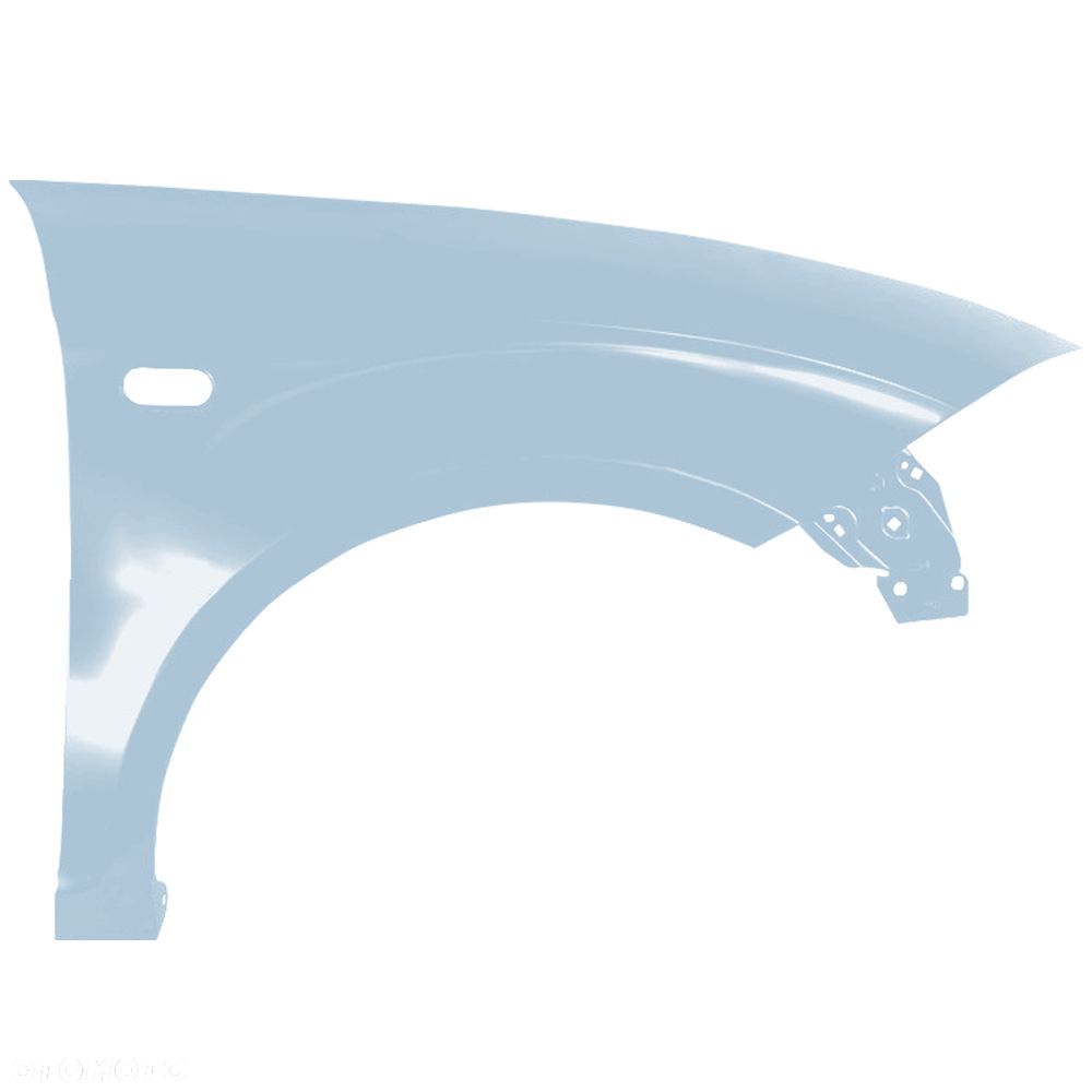 BLU Błotnik SEAT ALTEA 5P1 LS5V prawy niebieski 04-15 przód ocynk BlauLluvia - 2