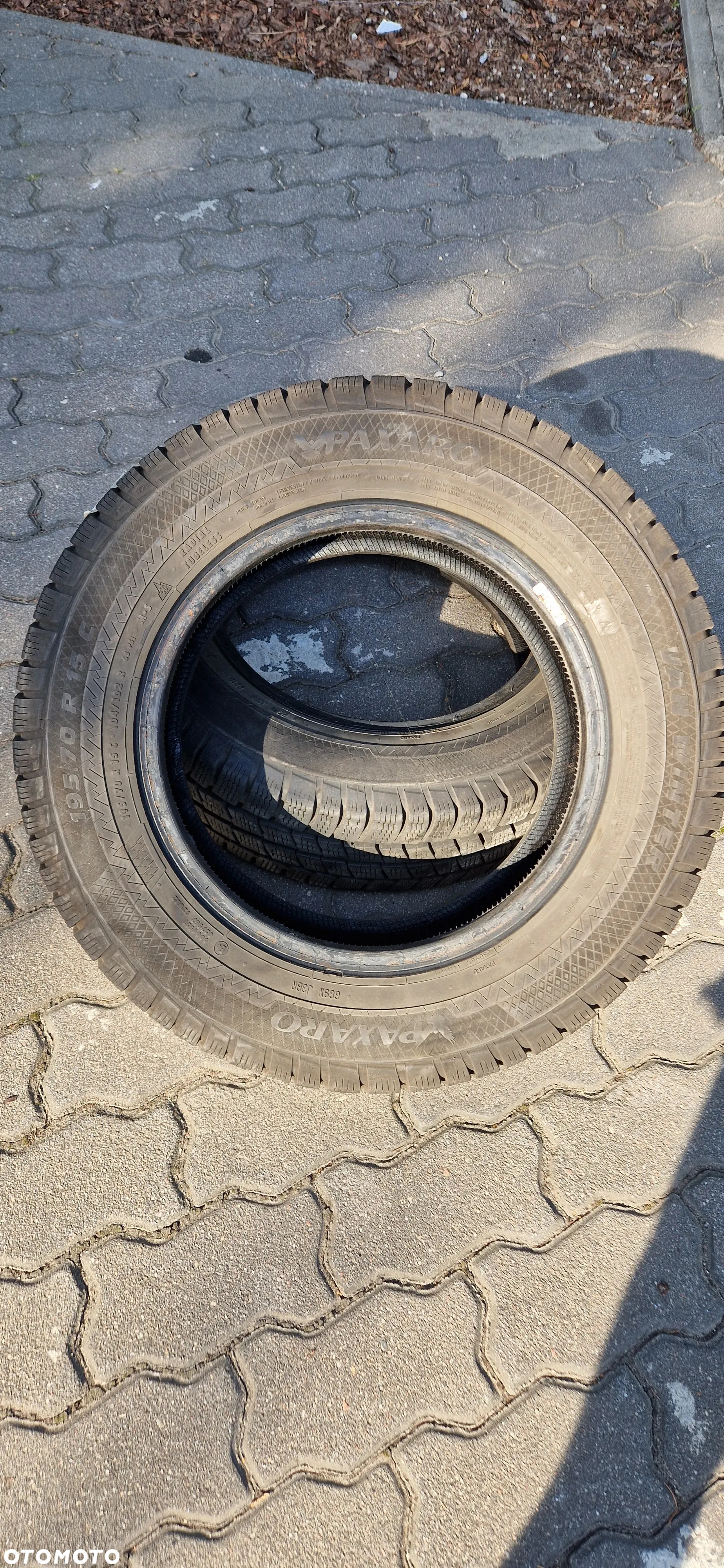Opony 2x195/70/R15 C opony dostawcze Zimowe Paxaro V An Winter 104/102 R - 3
