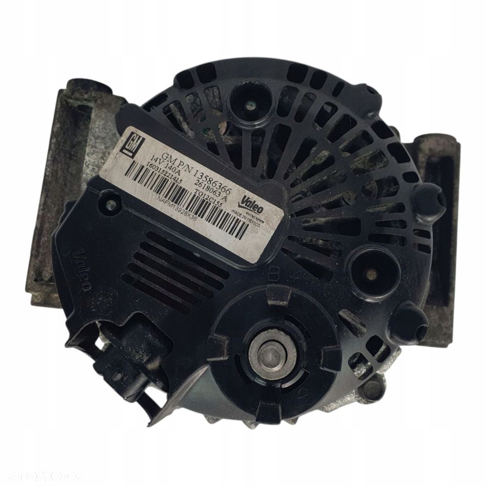 ALTERNATOR Opel Insignia B 1.6 CDTI valeo 13586366 TG12C155 140A - 9