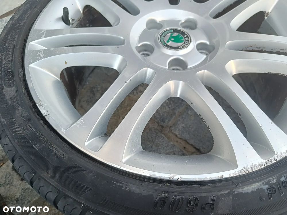 Felgi Aluminiowe 18 Skoda Superb 2 II 5x112 ET46 3T0601025E Koła Seat Audi VW 7,5J18H2 - 14