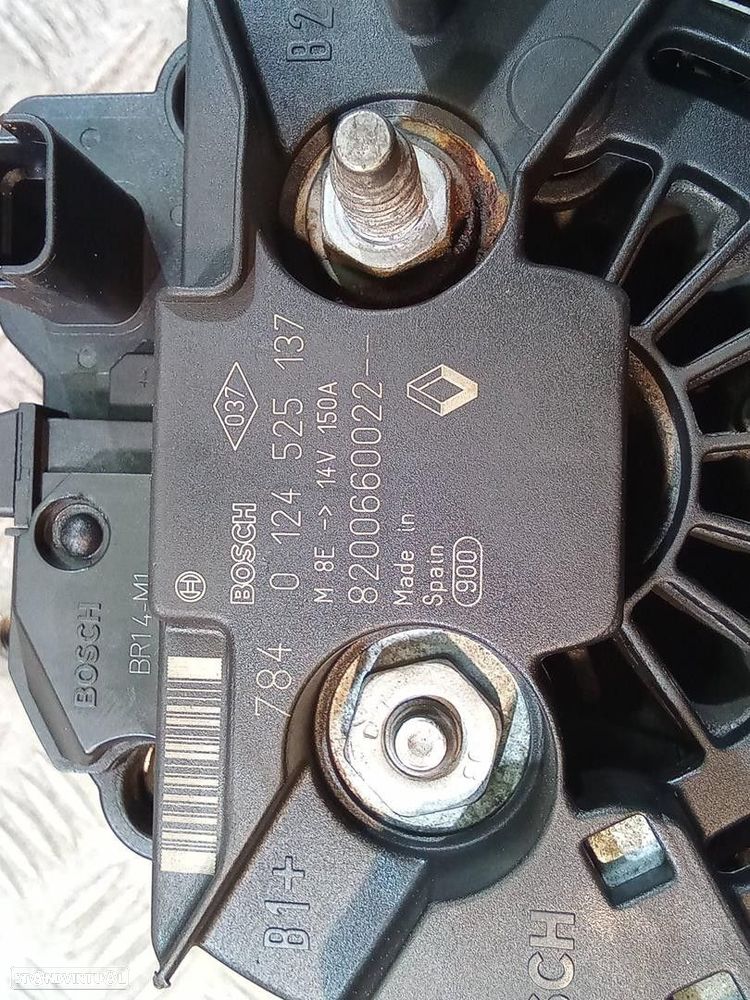 ALTERNADOR RENAULT LAGUNA II 2007 -8200660022 - 1