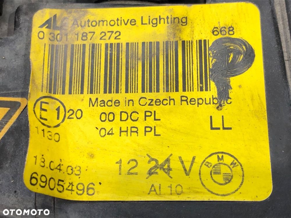 REFLEKTOR PRAWY XENON  BMW 3 Compact (E46) 2001 - 2005  6905496 - 5