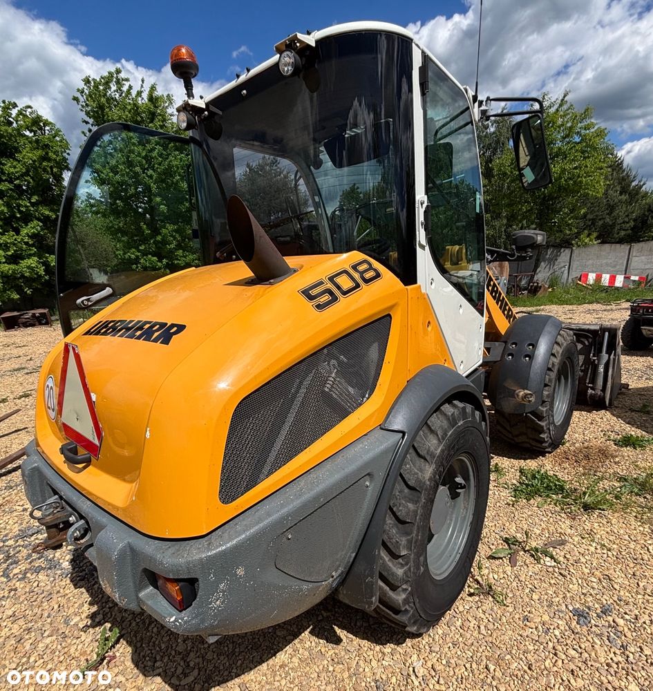 Liebherr L508 2018r rekin, widły, 4x4 łyzka dzielona - 6