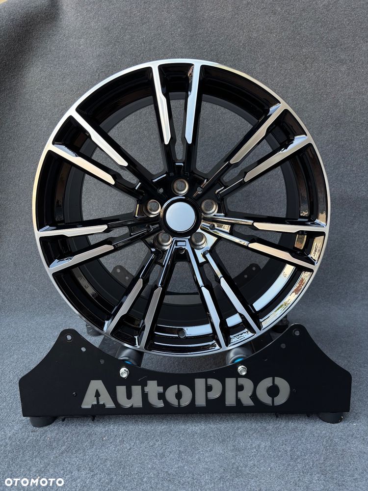 NOWE alufelgi M pakiet 5x112 19 felgi 8.5j i 9.5j ET30 i ET35 BMW seria 3 G20 G22 G30 G31 F44 G22 G23 G32 F39 G60 G01 X1 F48 G42 X2 U06 Active Tourer Z4 G29 xDrive jak Styling 930 czarne Japan Racing Carbonado - 1