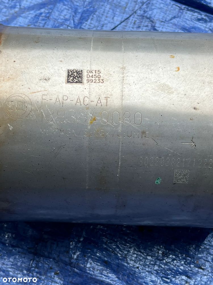 KATALIZATOR FILTR DPF TŁUMIK  FIAT DUCATO III 1393940080 - 2