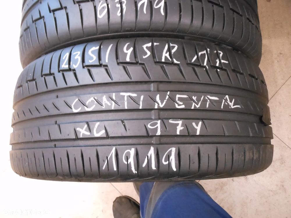 Opony 235/45r17 continental premium contact 6 6,3mm lato - 2