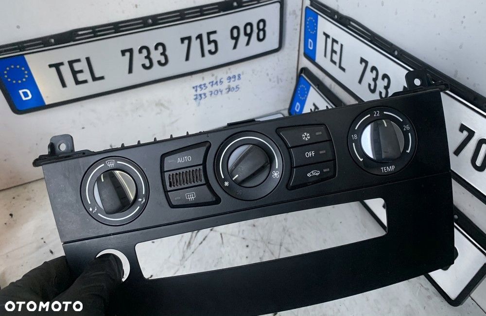 PANEL KLIMATRONIK 9155638 BMW E60 E61 LIFT - 2