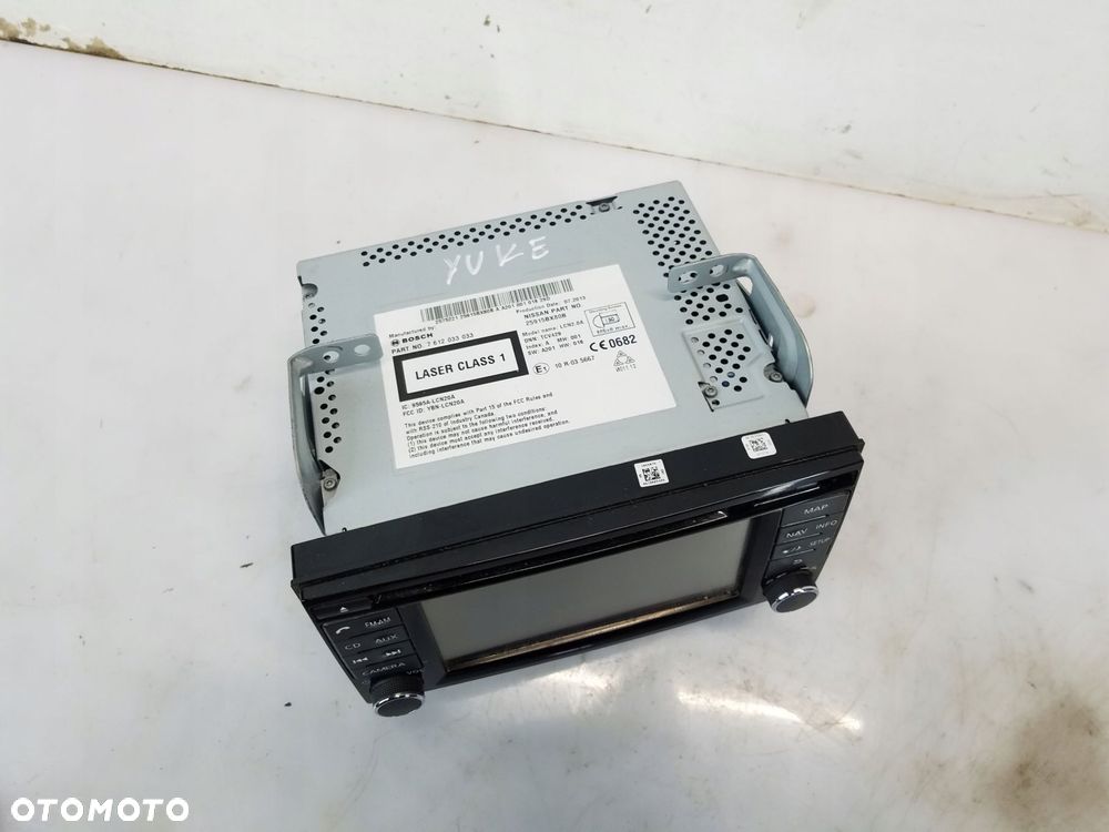 radio cd nawigacja nissan juke f15 25915bx80b - 4