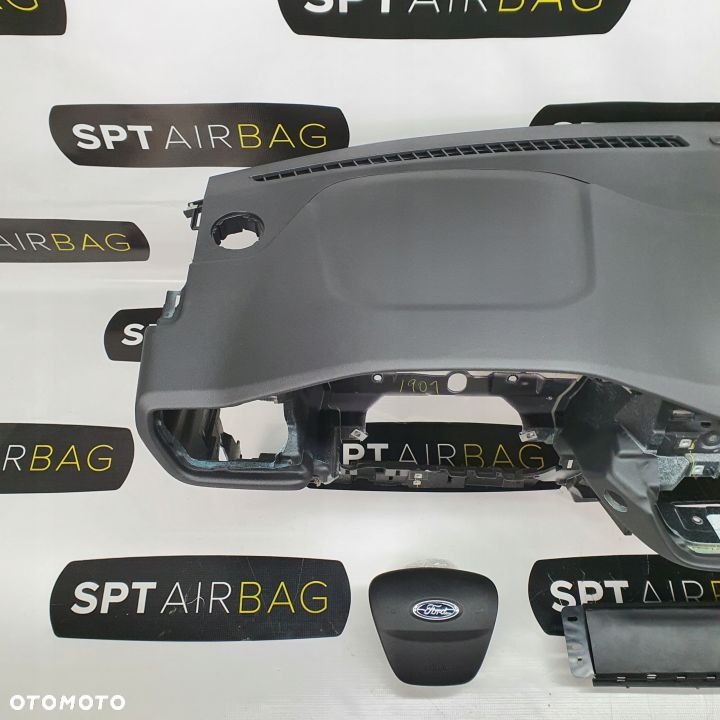 FORD KUGA MK3 DESKA ROZDZIELCZA KONSOLA KOKPIT PULPIT PODUSZKI AIRBAG AIR BAG PASY KIT SET - 2