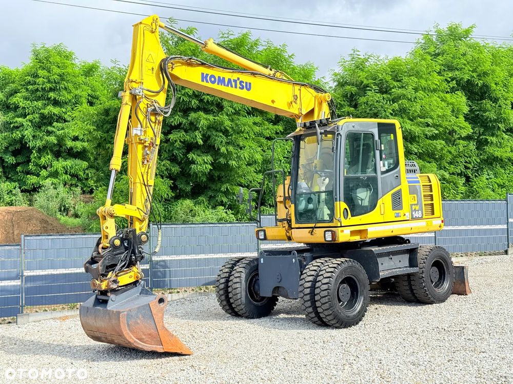 Komatsu * Komatsu PW 148  *ROTOTILT * Sprowadzona * Koparka Kołowa * - 2