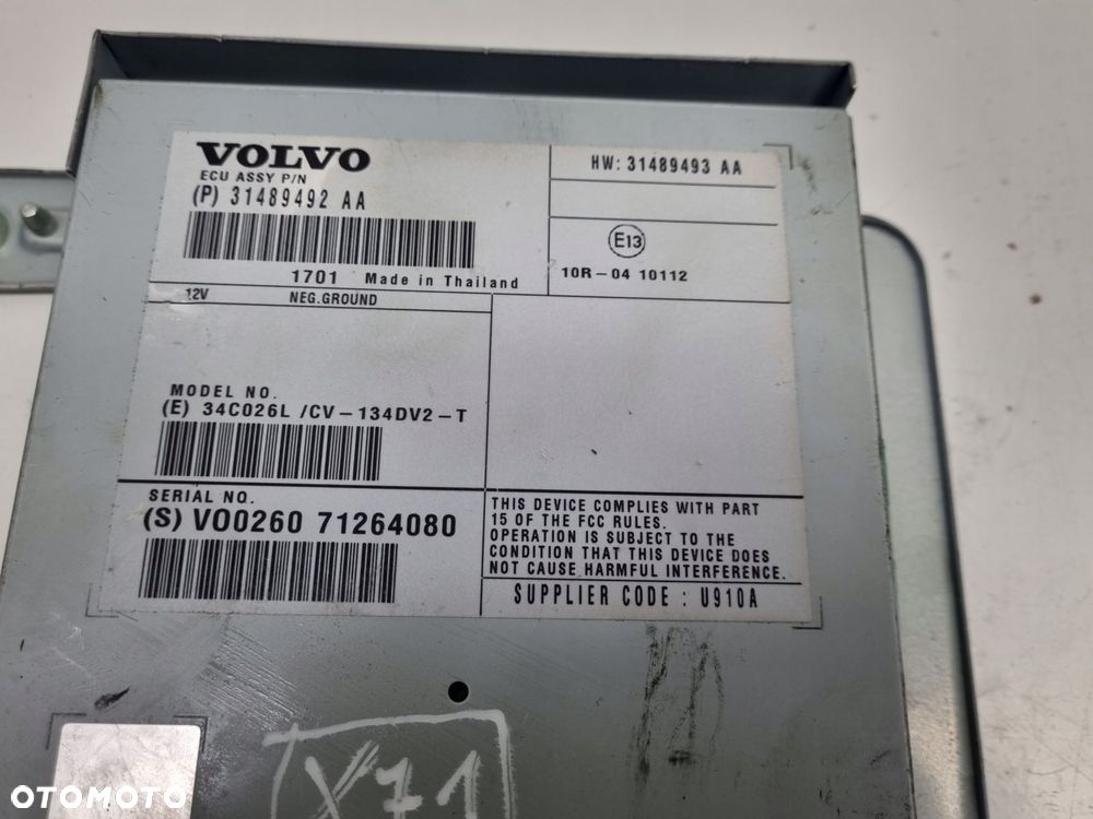 Volvo VOLVO V60 I S60 II V40 II WZMACNIACZ RADIA 31489492AA 31489492 - 7
