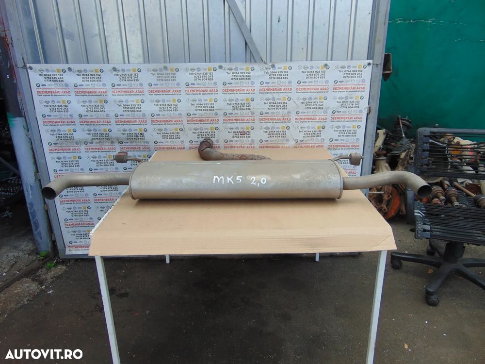 Toba Ford Mondeo mk5 evacuare dubla mondeo 5 an 2014-2022 - 1