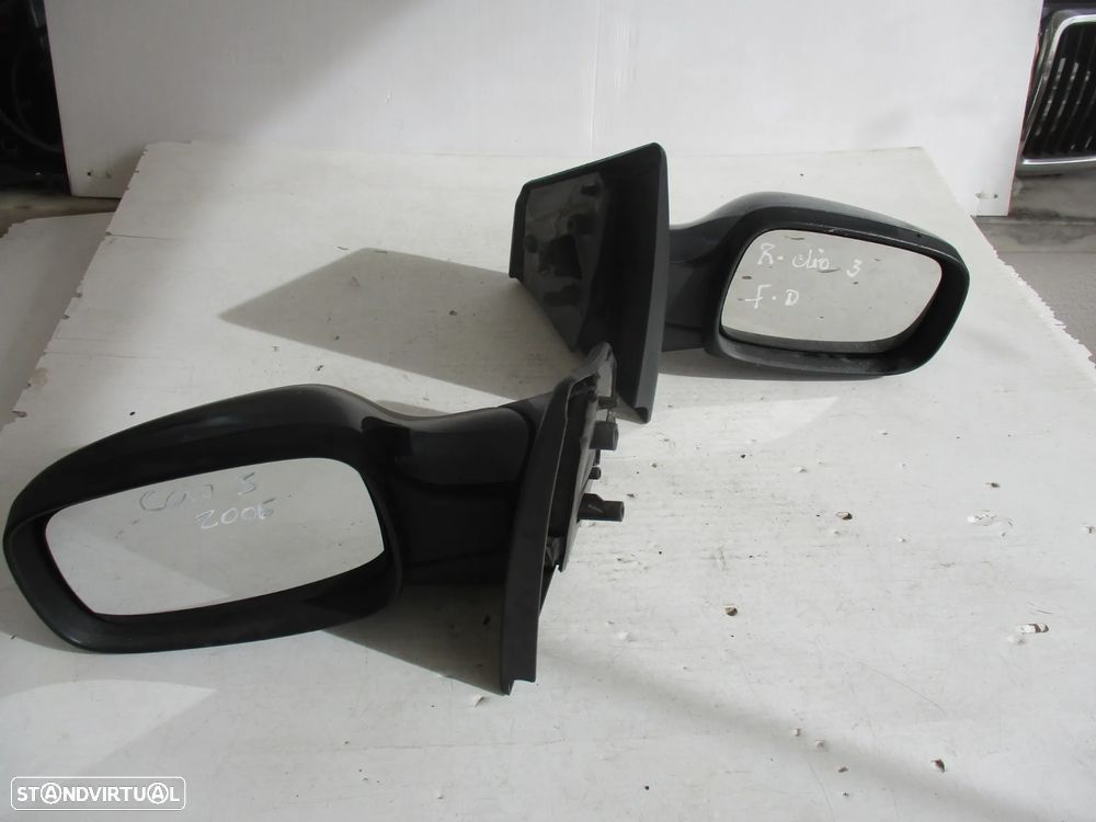 Espelho Retrovisor Renault Clio III 3 Esq Dto - 2