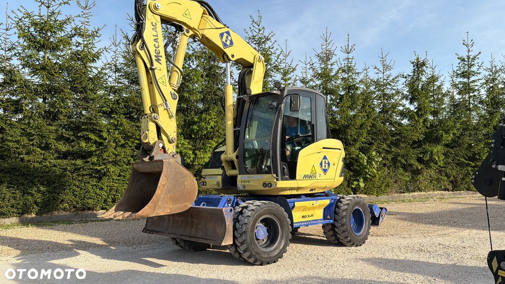 Mecalac Koparka MECALAC 15 MWR koparko ładowarka KLIMA 714 12 MTX 4x4x4 Ew140B centr smar 14ton - 33