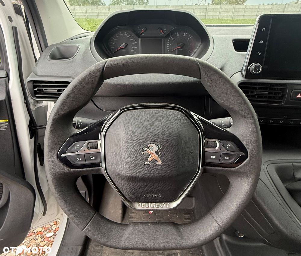 Peugeot PARTNER L1H1 3 MIEJSCA 100KM, klima,kamera, nawigacja, tempomat, sensory - 13