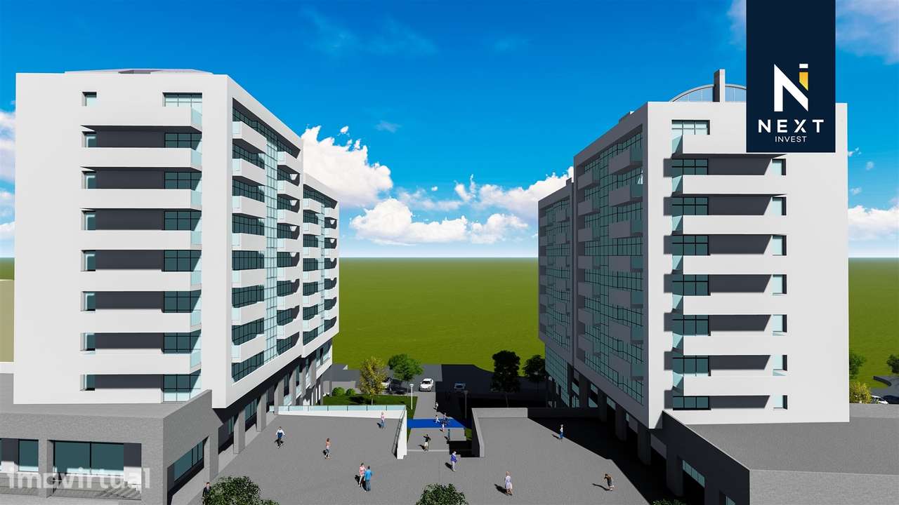 Apartamento T1 com Garagem, zona Premium de Viseu - Grande imagem: 2/3