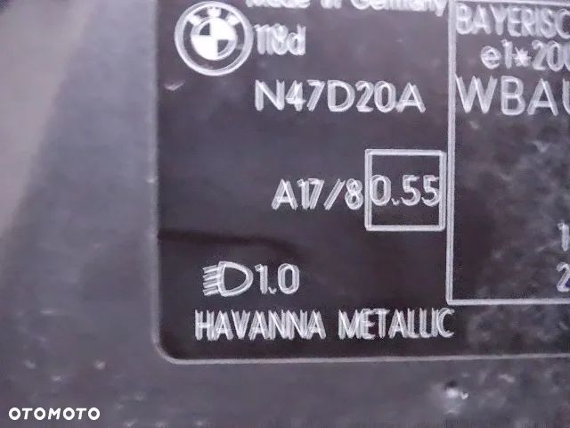 BMW 1 E87 Drzwi Prawe Ideał A17/8  Havanna Metallic - 6