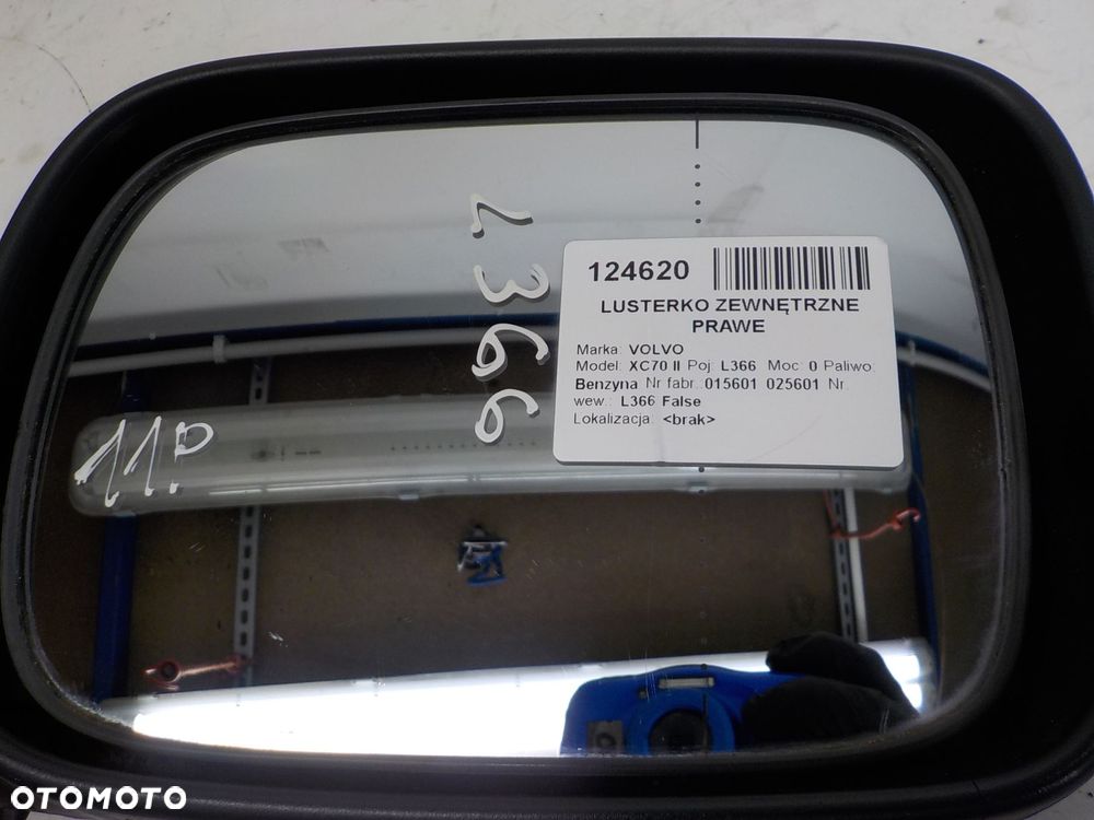VOLVO XC70 II LUSTERKO ZEWNĘTRZNE PRAWE 11 PINÓW - 14