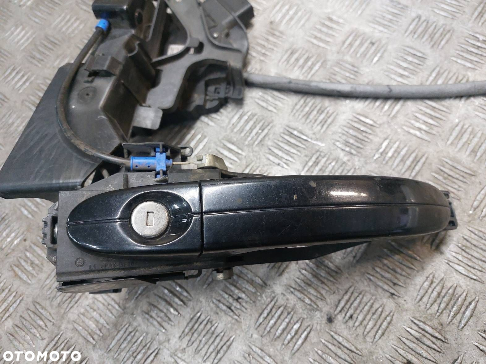 ZAMEK DRZWI LEWY PRZÓD + KLAMKI FORD MONDEO MK4 6M2A-R21813-EB - 2