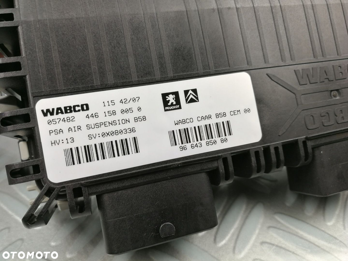 9664385080 moduł sterownik zawieszenia aktywnego WABCO CITROEN C4 PICASO I - 6