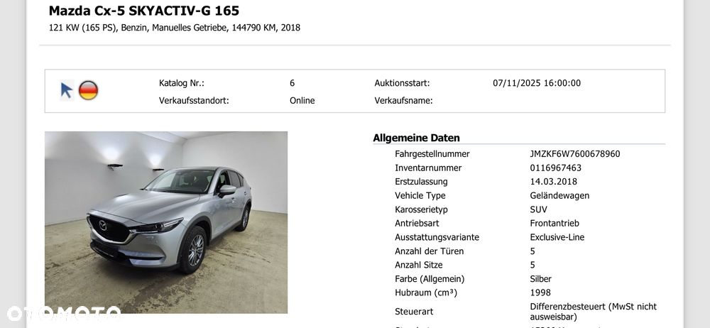 Mazda CX-5 SKYACTIV-G 165 Exclusive-Line - 23