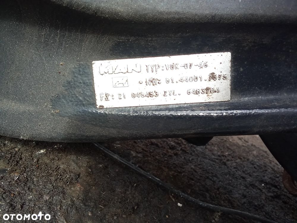 belka oś zwrotnice przedania zawieszenia man tg3 - 2