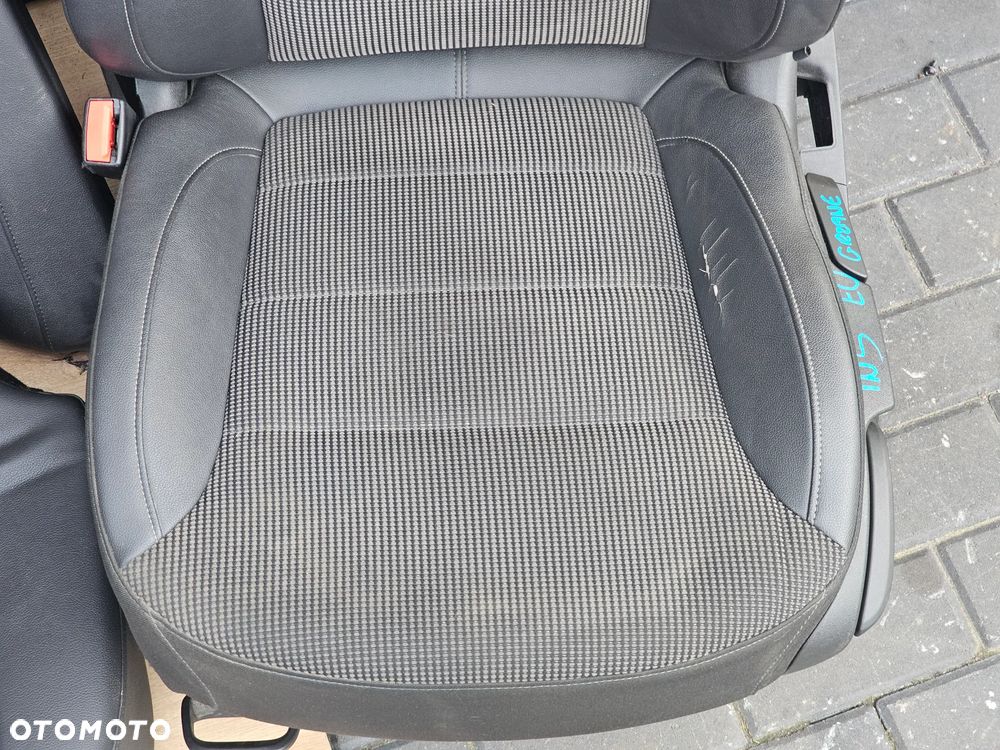 FOTELE KANAPA PÓŁ SKÓRA GRZANE BOCZKI OPEL INSIGNIA A HATCHBACK SEDAN KOMBI EUROPA - 4