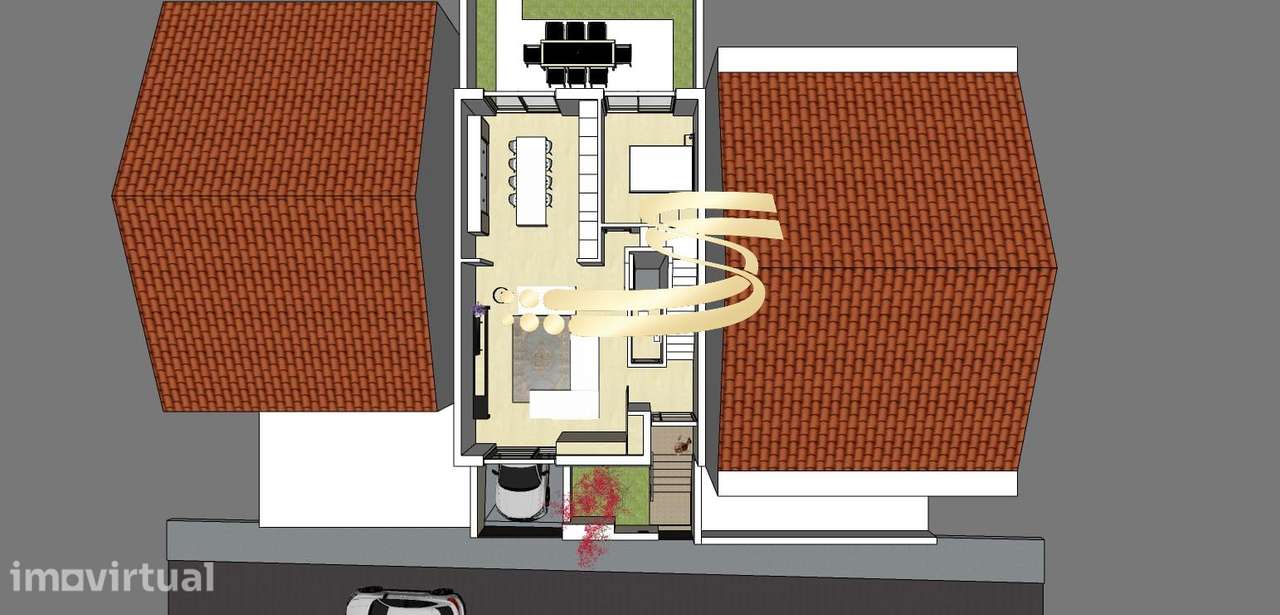 Terreno com projeto aprovado em Vilar do Paraíso - Grande imagem: 4/6