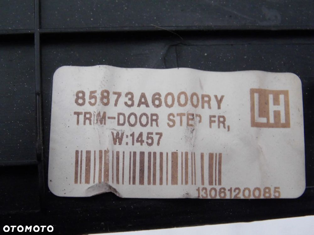 LISTWA OSŁONA NAKŁADKA PROGU HYUNDAI I30 II 5 DRZWI LEWA PRZEDNIA - 9