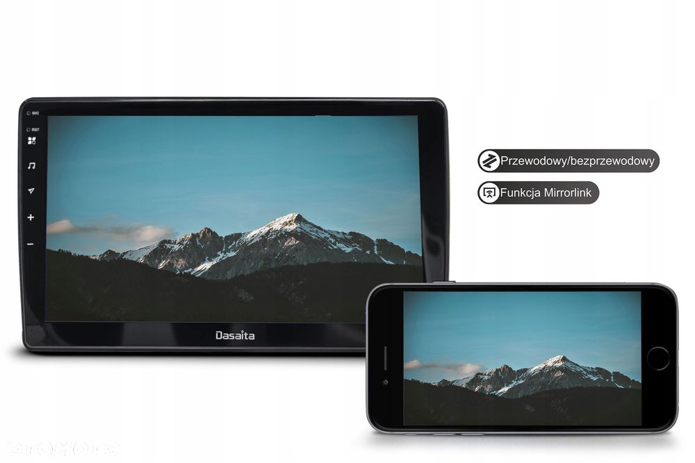 jeep compass i mk49 2007-2010 nawigacja 10,2 android 13 6gb / 64gb - 9