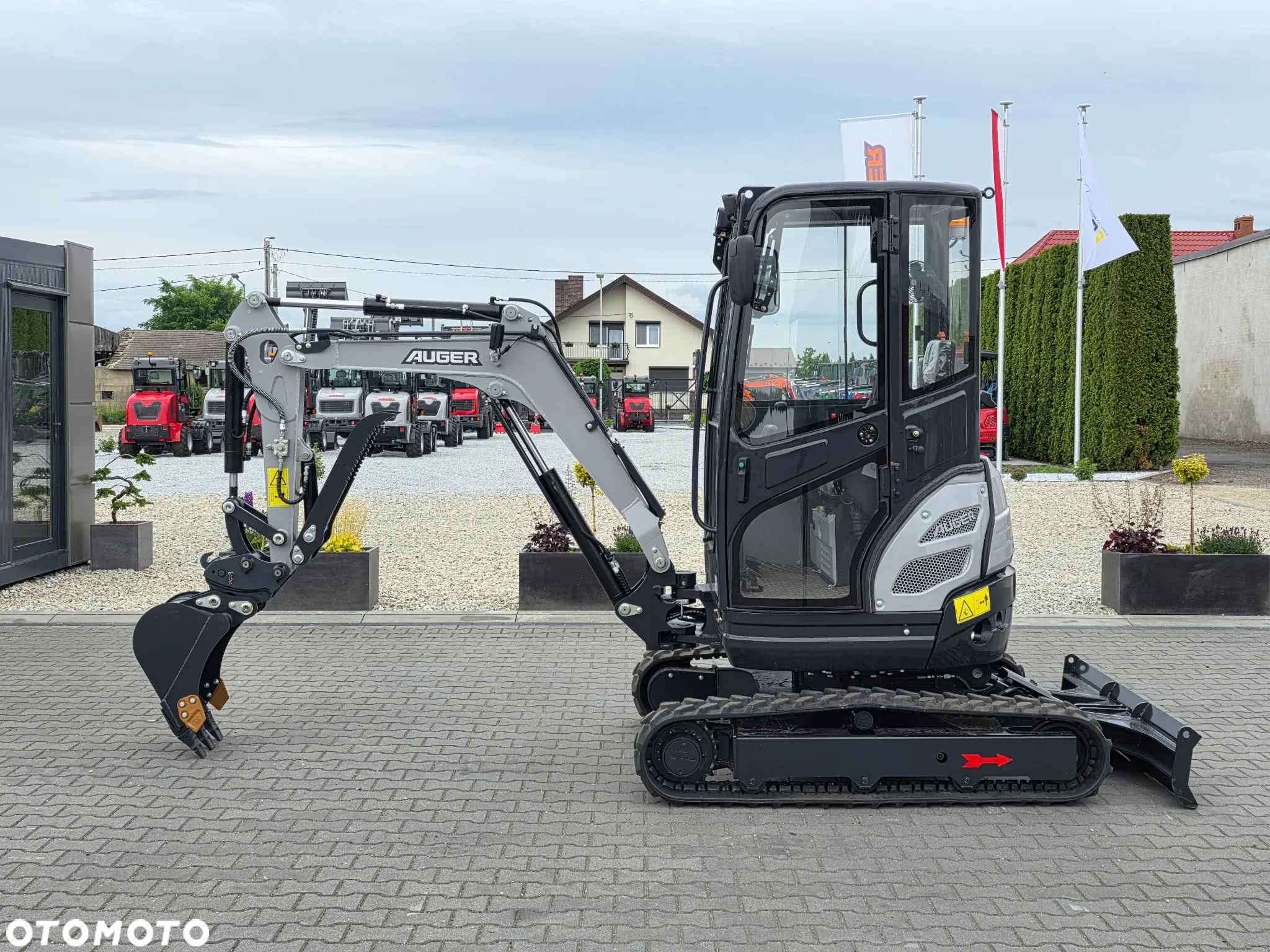 Inny NOWA MINIKOPARKA AUGER 30, WAGA 2700 KG, KUBOTA silnik - 4
