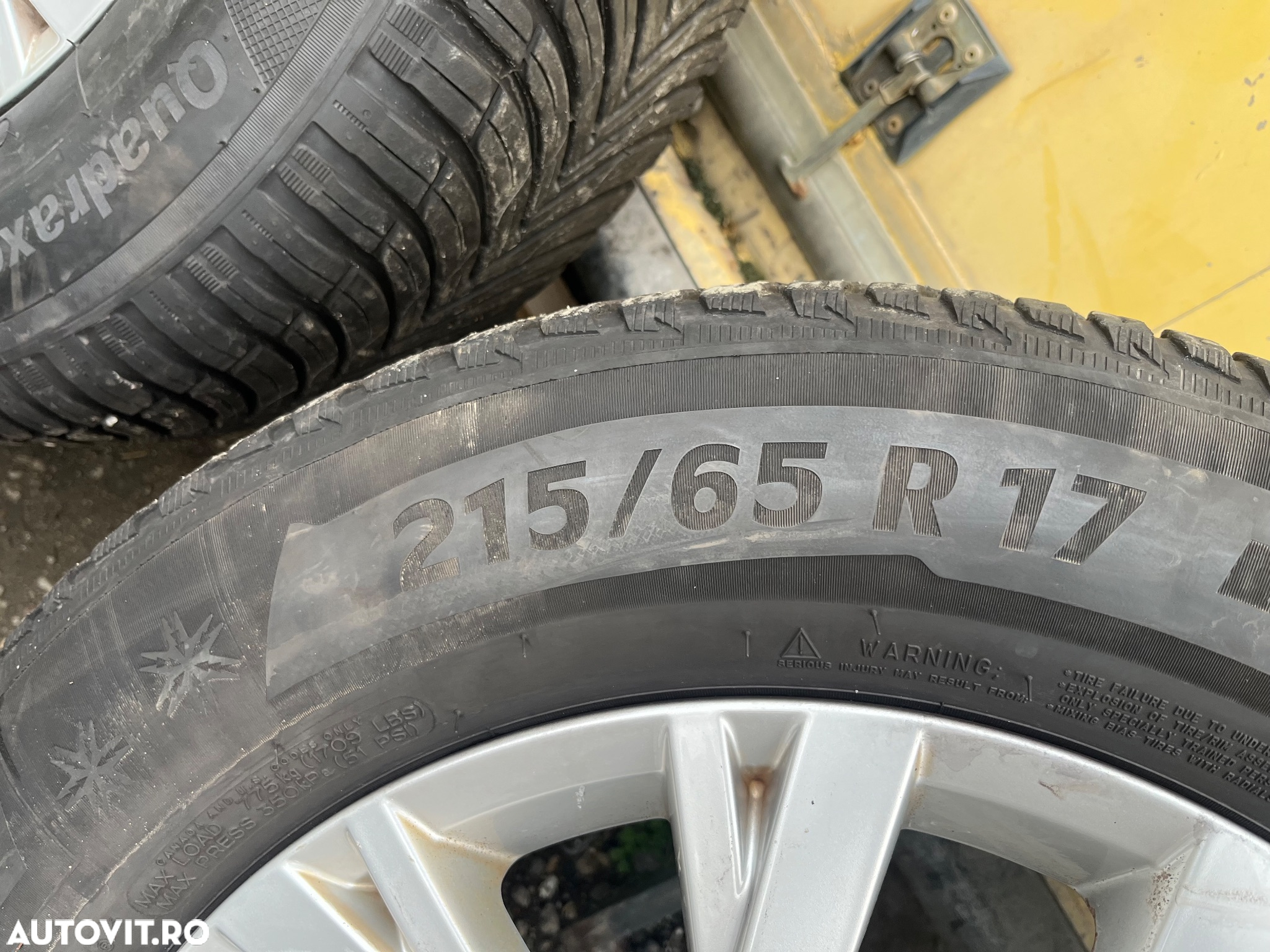 Jante cu anvelope R17 Vw Tiguan 2017 - 6