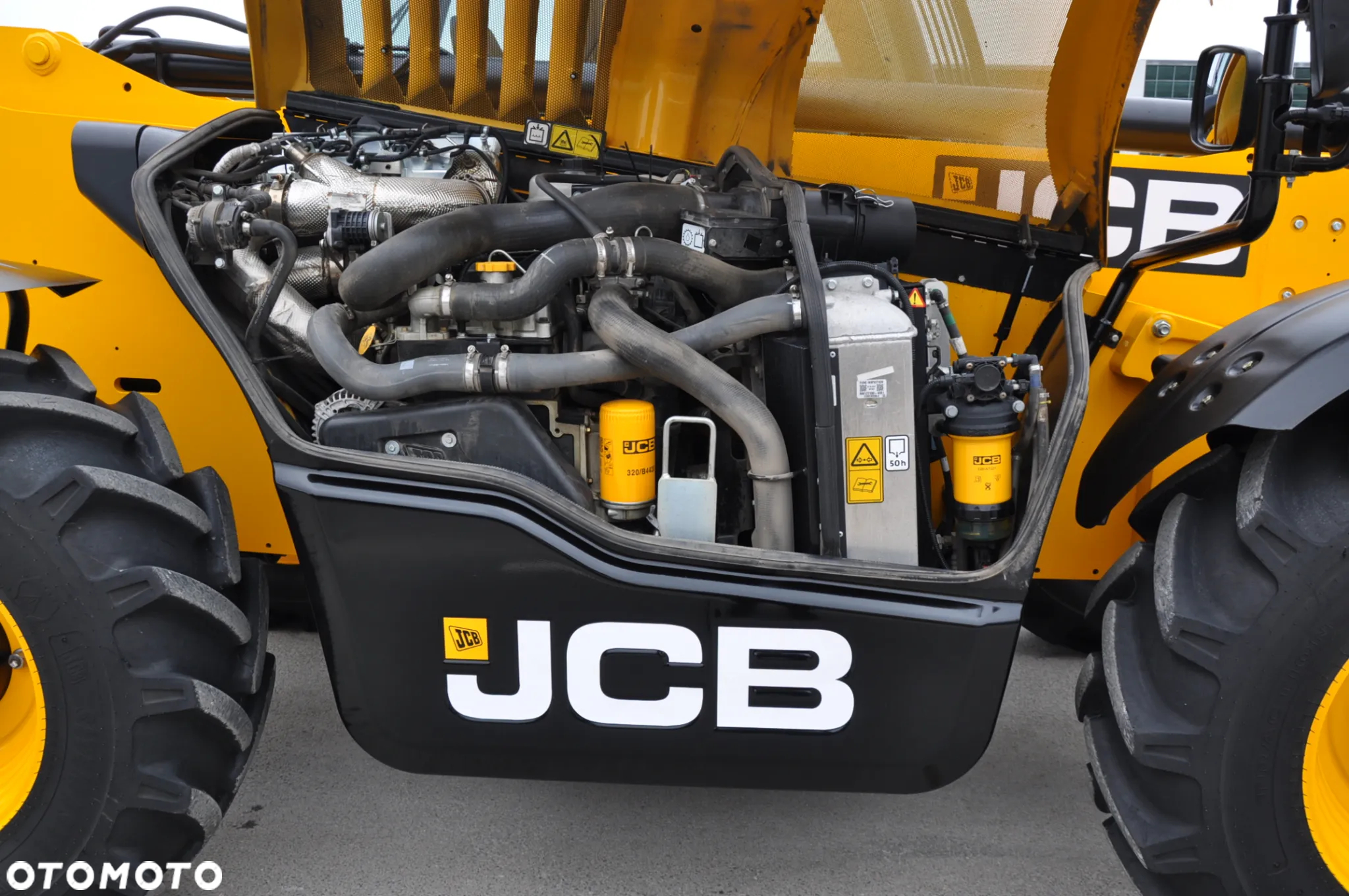 JCB 535-95 ŁADOWARKA TELESKOPOWA STAGE V 109 KM Mało MTG 572 Udźwig 3500 kg WYSOKOŚĆ ZAŁADUNKU 9,5 m Jak Nowa Klimatyzacja Widły do palet Szybkozłącze hydrauliczne - 29