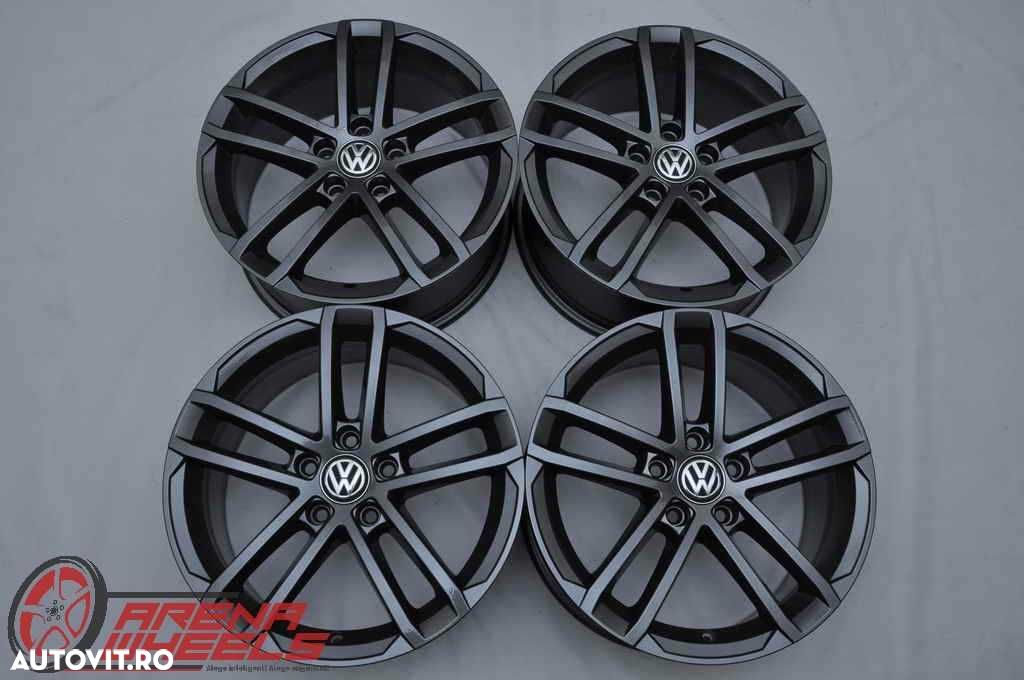Jante Noi 17 inch Originale VW Golf 7 R-Line GTI GTD Curitiba R17 - 1