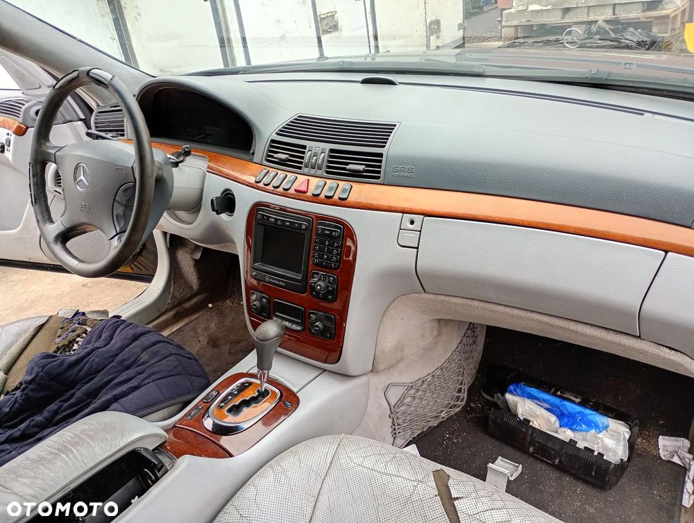 MERCEDES S KLASA W220 98-02 M113.941 M113 4.3 V8 RADIO ORYGINALNE NAWIGACJA - 1
