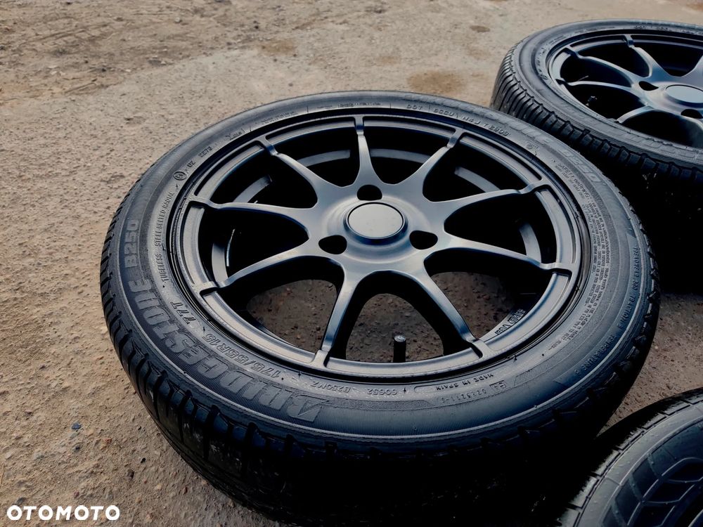 3x112 Felgi Alumniowe Alufelgi 15 Koła Letnie Lato SMART Fortwo I W450 1 II W451 2 Legnica ALU-RAD 5,5mm Czarne 155/60 175/55 - 11