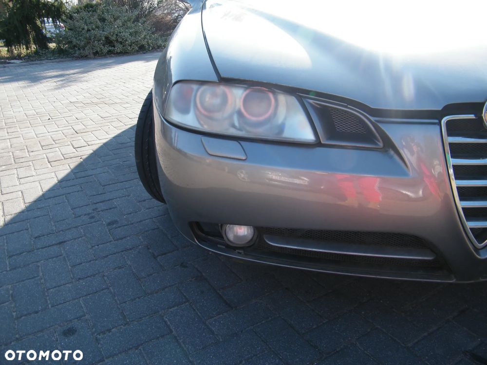 KOMPLETNY PRZÓD Alfa Romeo 166 FL lift polift 2005 pas przedni maska zderzak spryskiwacze reflektorów lampa XENON soczewka prawa lewa przetwornica wzmocnienie czołowe chłodnica kolor 739 Grigio Spoleto KOMPLET - 1
