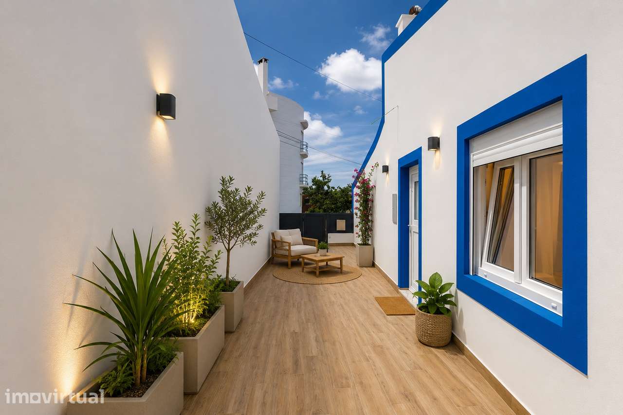 Moradia totalmente remodelada em Cascais, a poucos minutos da praia - Grande imagem: 4/32
