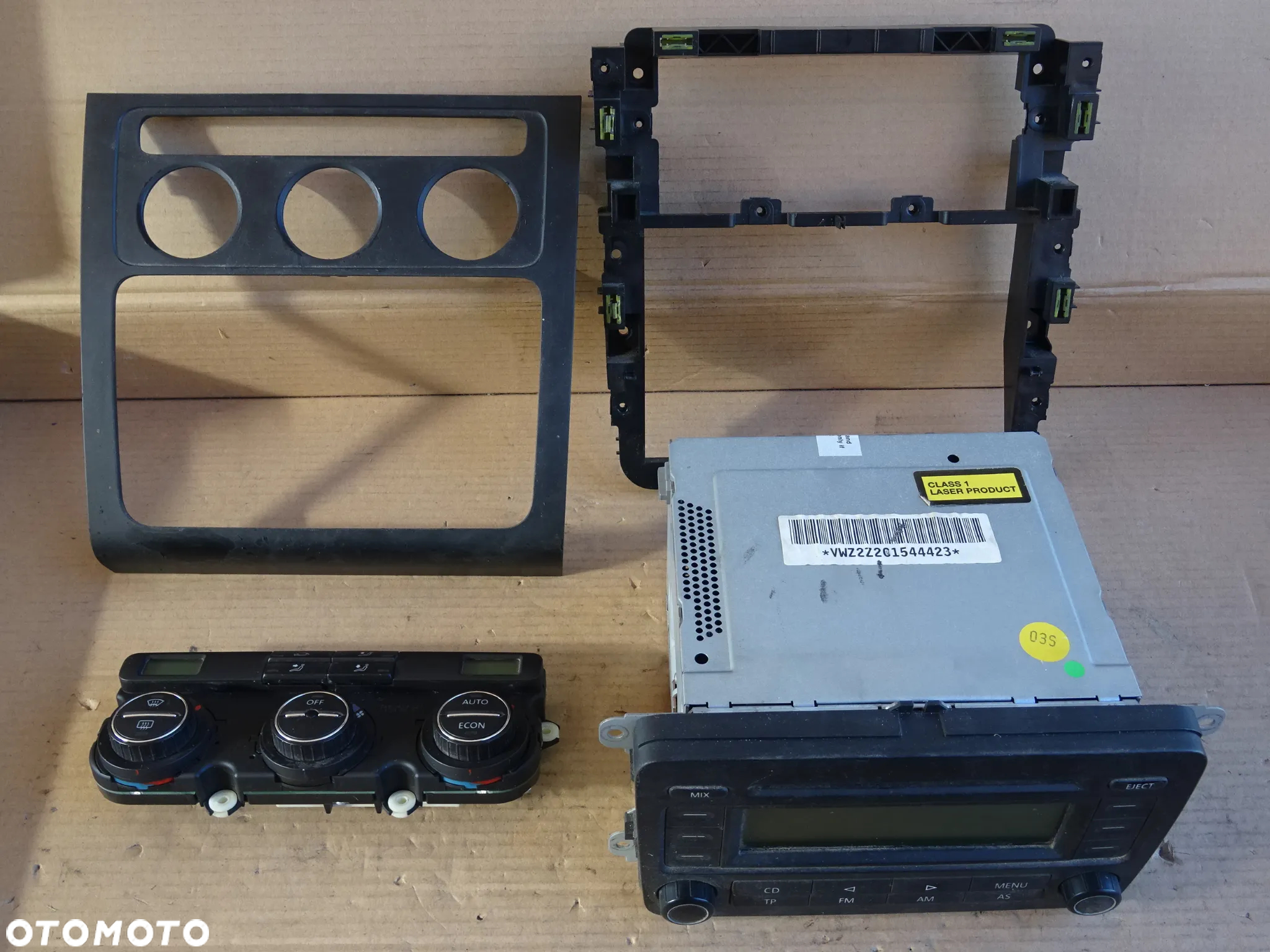 RADIO ODTWARZACZ RCD300 VW TOURAN CADDY GOLF PASSAT ZMIENIARKA - 14