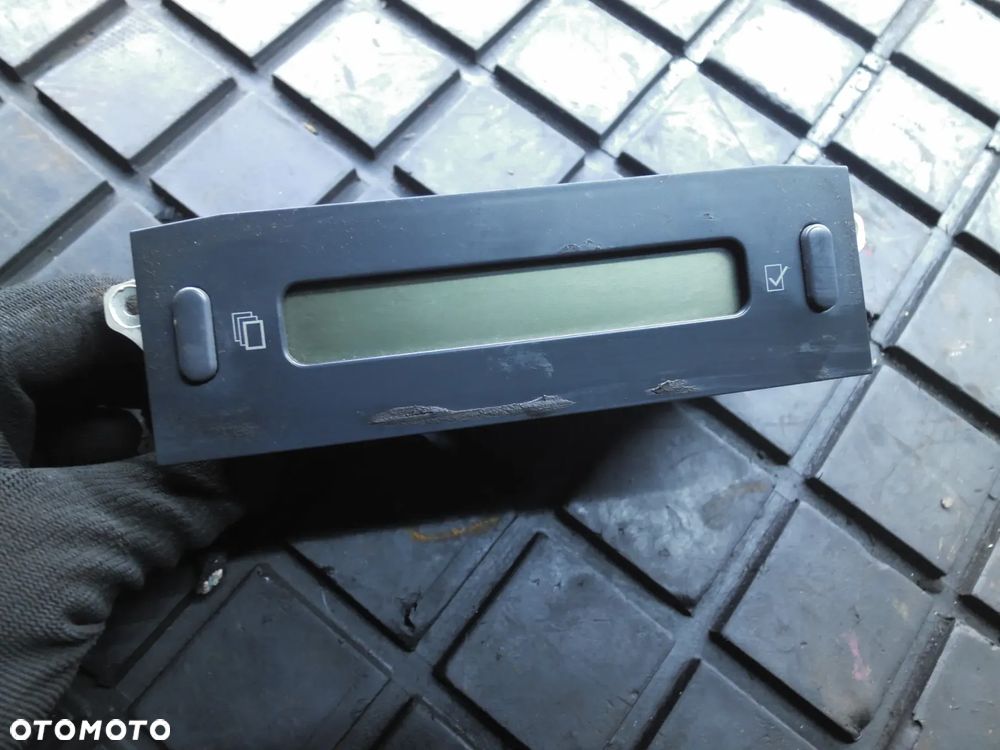 CITROEN C5 WYŚWIETLACZ RADIA LCD 9647409877 POSIADAM 2 SZT - 1