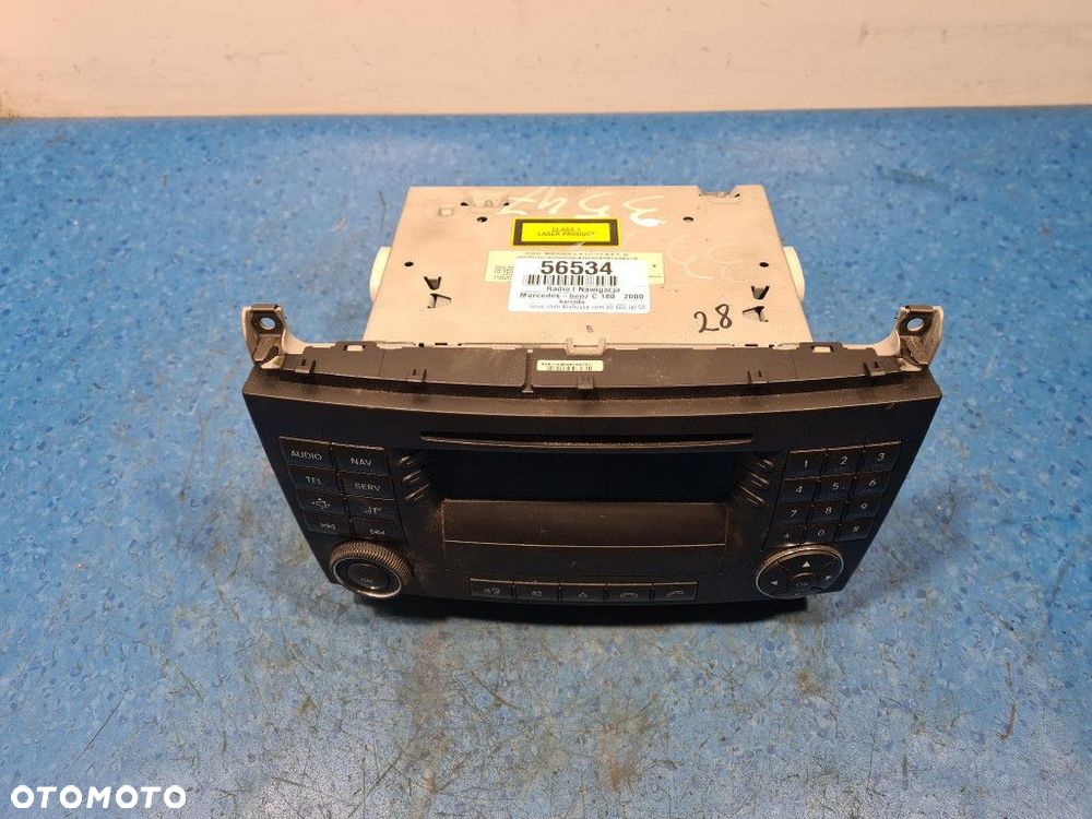 MERCEDES-BENZ W203 C 180 RADIO I NAWIGACJA A2038701989  M 271.946 - 2