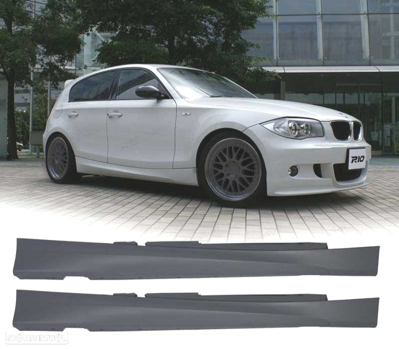 KIT CARROÇARIA BMW E87 LOOK 1M SEM PDC - 5